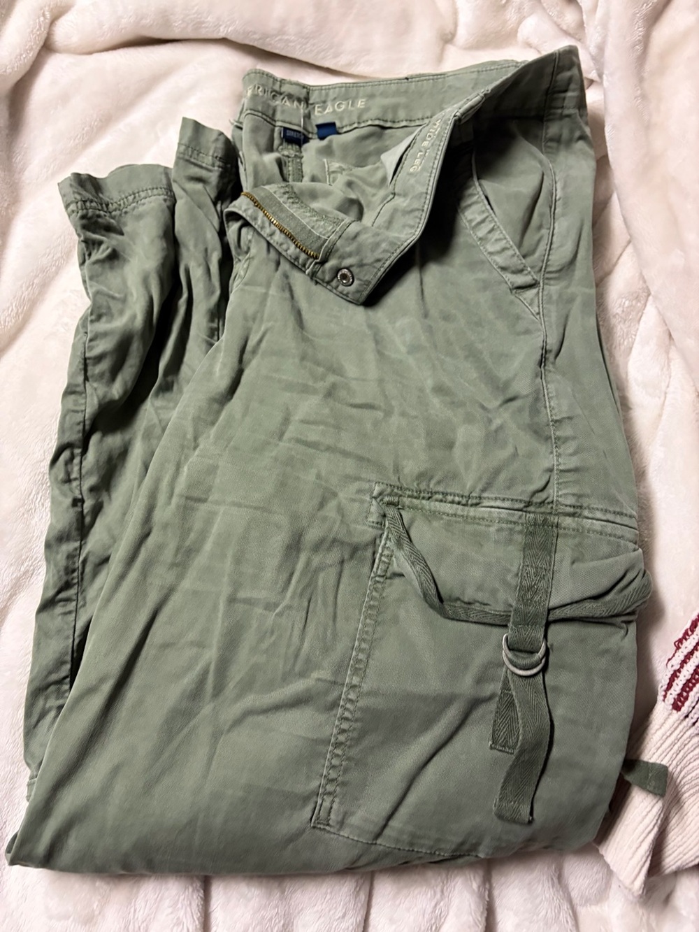 American Eagle Outfitters Sage Green Utility Cargo Pants